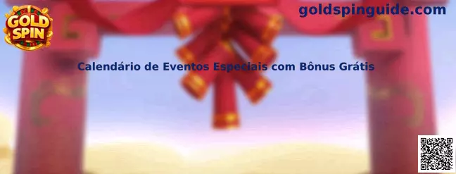 Calendário de Eventos Especiais com Bônus Grátis