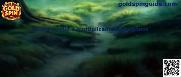 Símbolos wild y multiplicadores de bônus