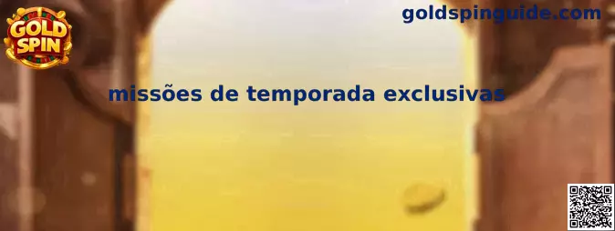 Misiones de temporada exclusivas en Gold Spin