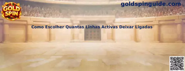 Guía para elegir líneas activas en Gold Spin
