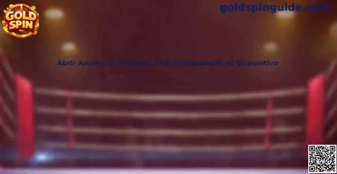 Abrir archivo y ejecutar instalador fácilmente en dispositivo Gold Spin