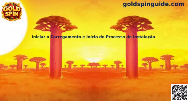 Inicio del proceso de instalación de Gold Spin
