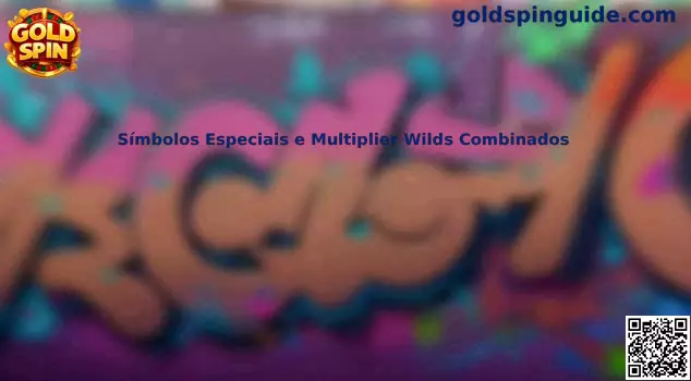 Símbolos Especiais e Multiplier Wilds Combinados Gold Spin
