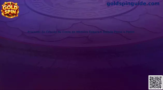 Proceso de creación de cuenta de manera segura y guiada paso a paso Gold Spin